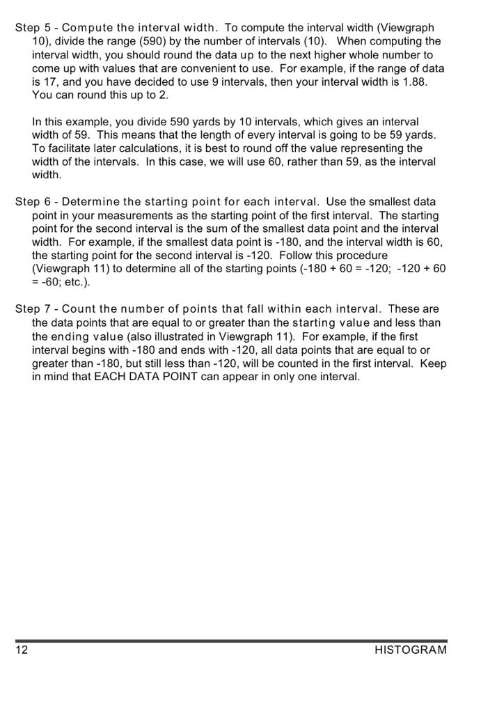 Basic Tools for Process ImprovementStep 8 - Plot the | Chegg.com