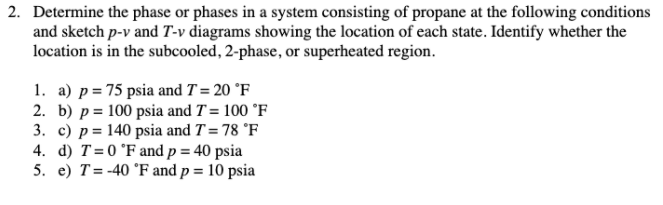 Solved 2. Determine the phase or phases in a system | Chegg.com