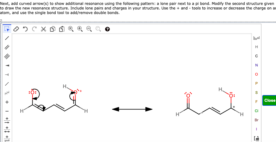 Solved Next Add Curved Arrow S To Show Additional Chegg Com