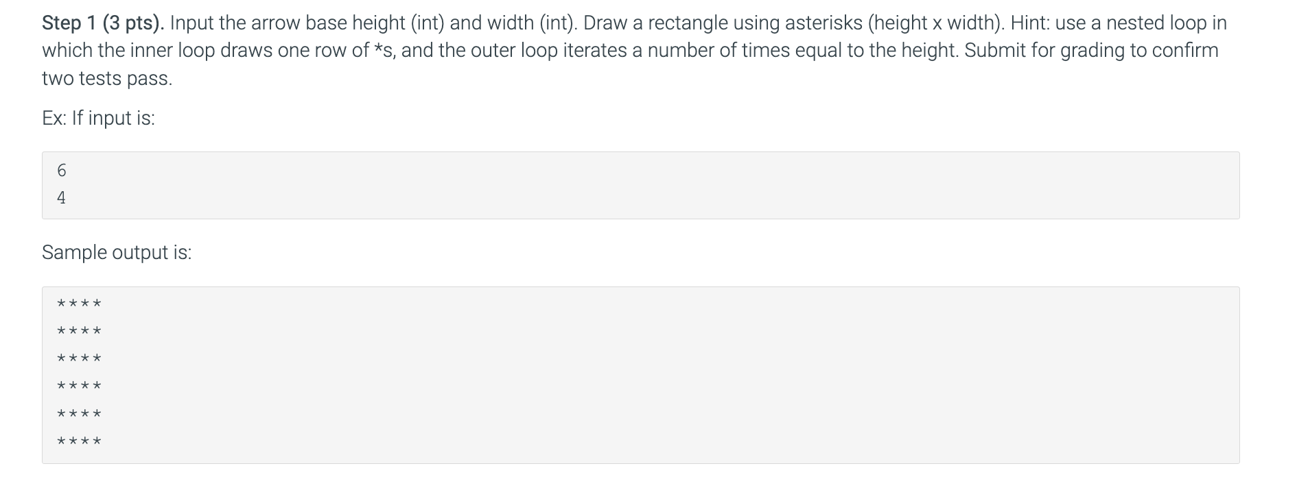 solved-step-1-3-pts-input-the-arrow-base-height-int-and-chegg