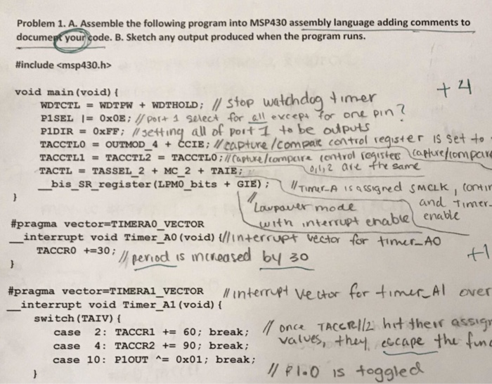 Solved Convert the code from C to assembly code and add