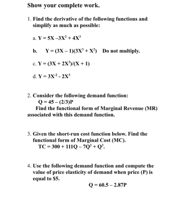 Solved Please answer all questions. I’ve had only one | Chegg.com
