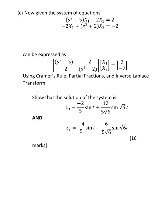 Solved Consider the following system of coupled springs | Chegg.com