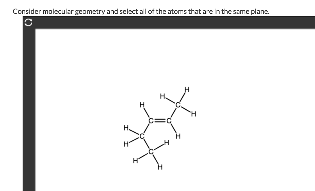 Solved Consider molecular geometry and select all of the | Chegg.com