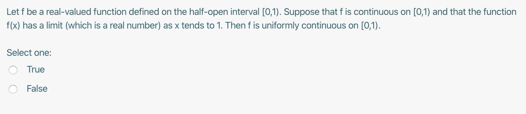 Solved Let f be a real-valued function defined on the | Chegg.com