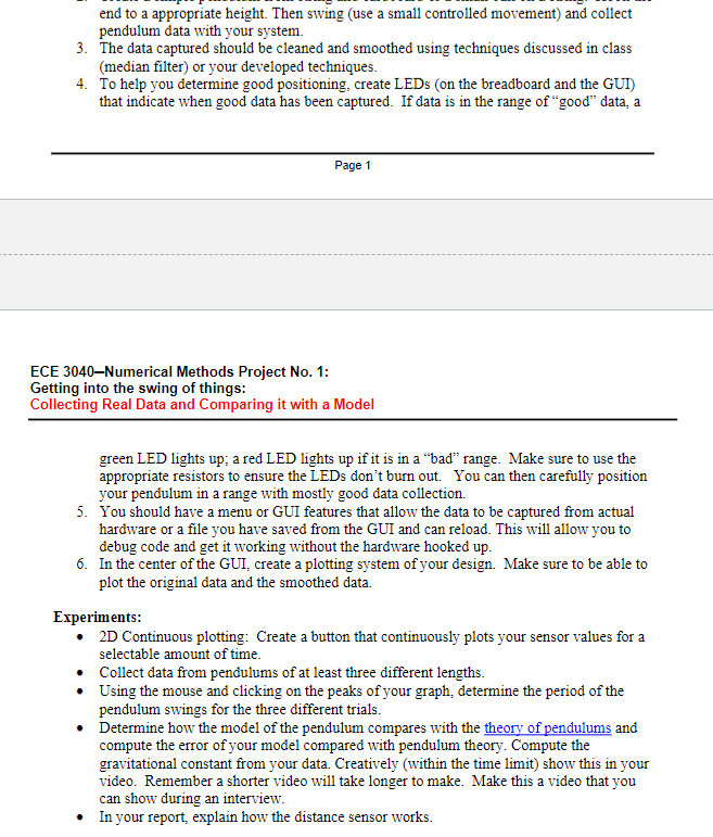 Problem Description: This is a group project, so you | Chegg.com