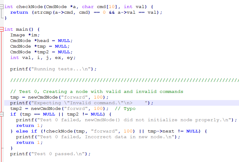 Solved I don't understand why test cannot be passed | Chegg.com