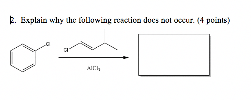 Solved K. Explain why the following reaction does not occur. | Chegg.com
