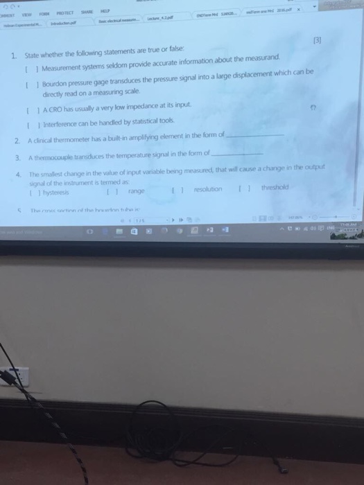 Solved State whether the following statements are true or | Chegg.com