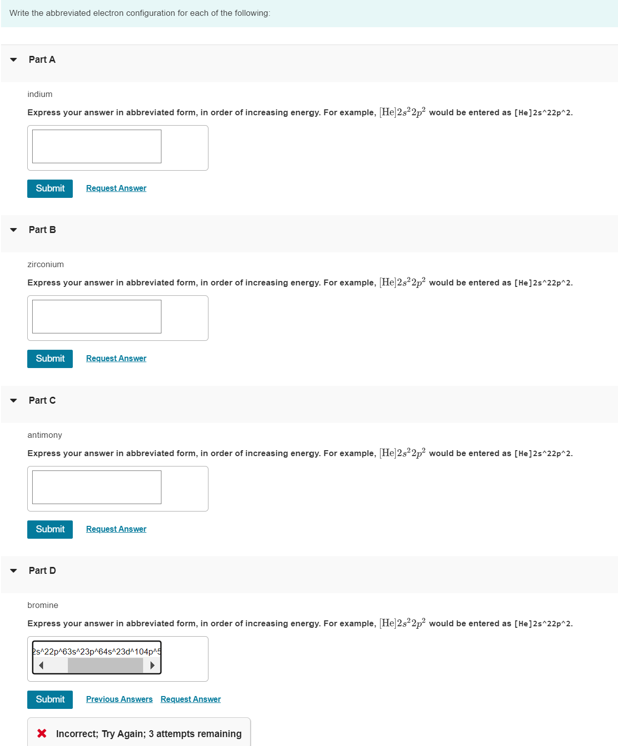 solved-write-the-abbreviated-electron-configuration-for-each-chegg