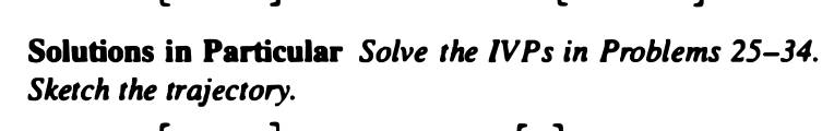 Solved Solutions in Particular Solve the IVPs in Problems | Chegg.com