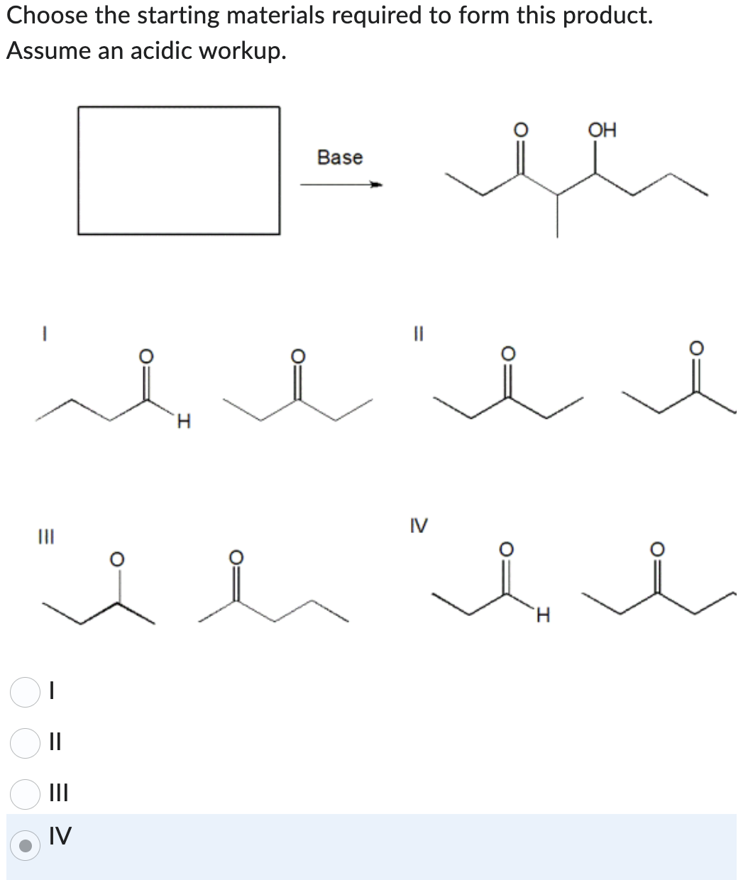 Solved Choose the starting materials required to form this | Chegg.com