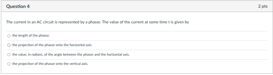 Solved Question 2 2 pts In transmitting electricity from a | Chegg.com