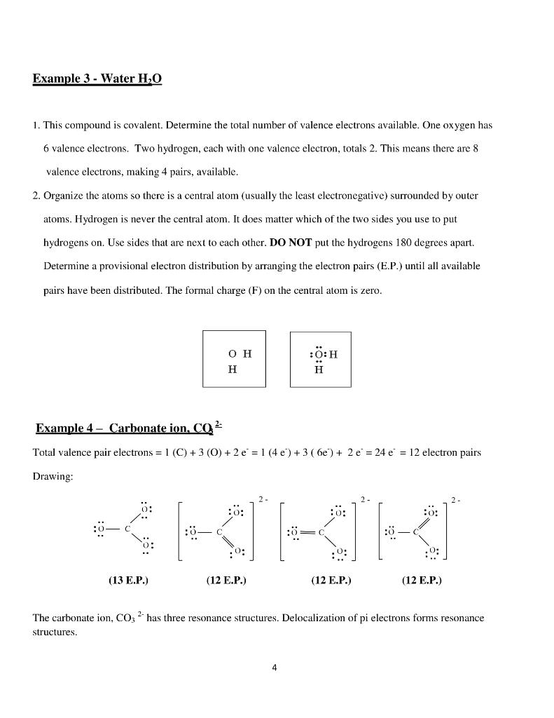 Solved Lewis Dot Structure / VSEPR Theory Materials: | Chegg.com