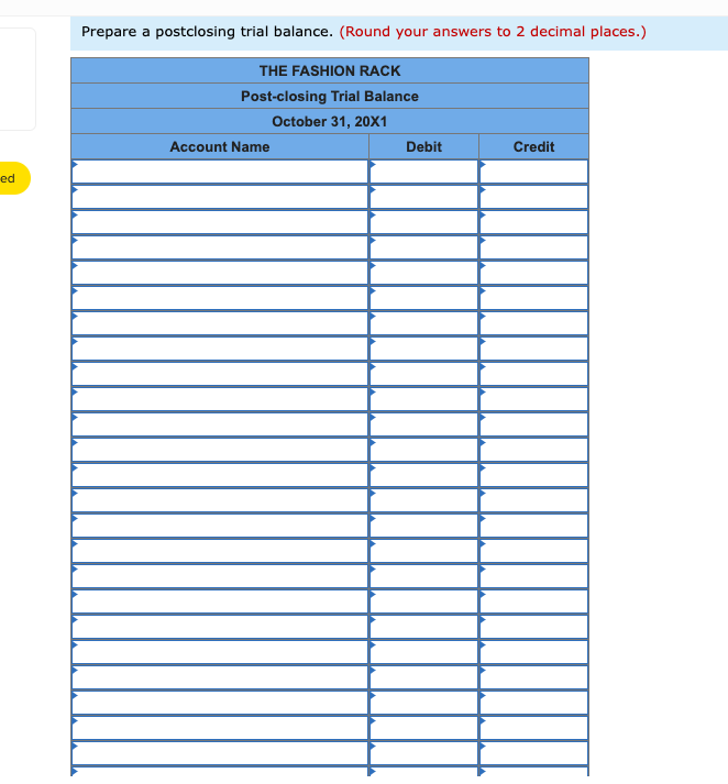 The Fashion Rack The Fashion Rack Is A Retail Chegg