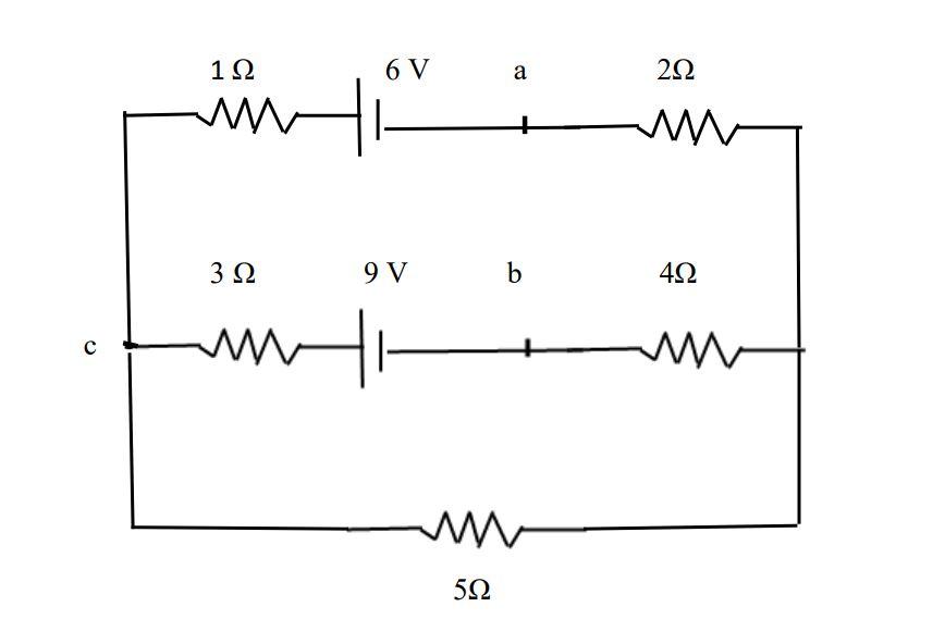 Solved Calculate The Potential Of A With Respect To B Vab ? | Chegg.com