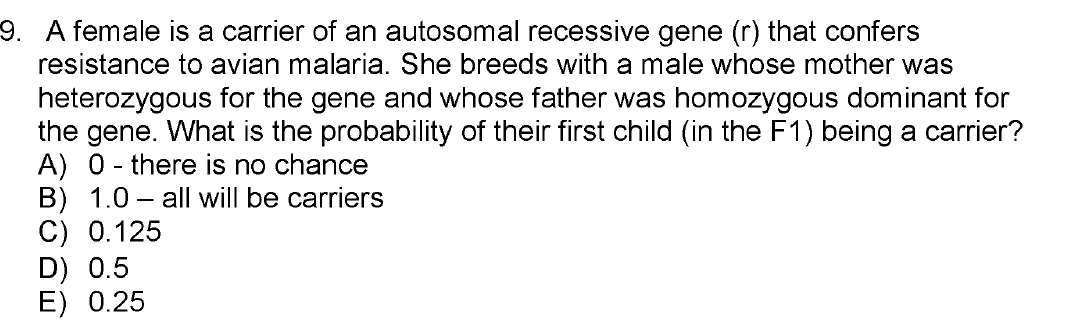 solved-9-a-female-is-a-carrier-of-an-autosomal-recessive-chegg