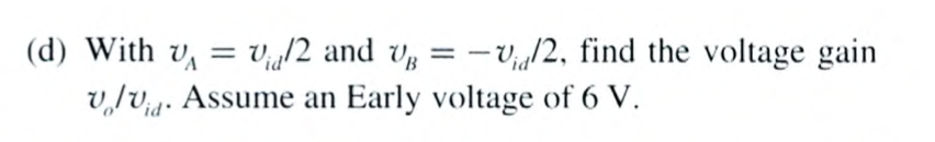 Solved D 9.105 The Two-stage CMOS Op Amp In Fig. P9.105 Is | Chegg.com