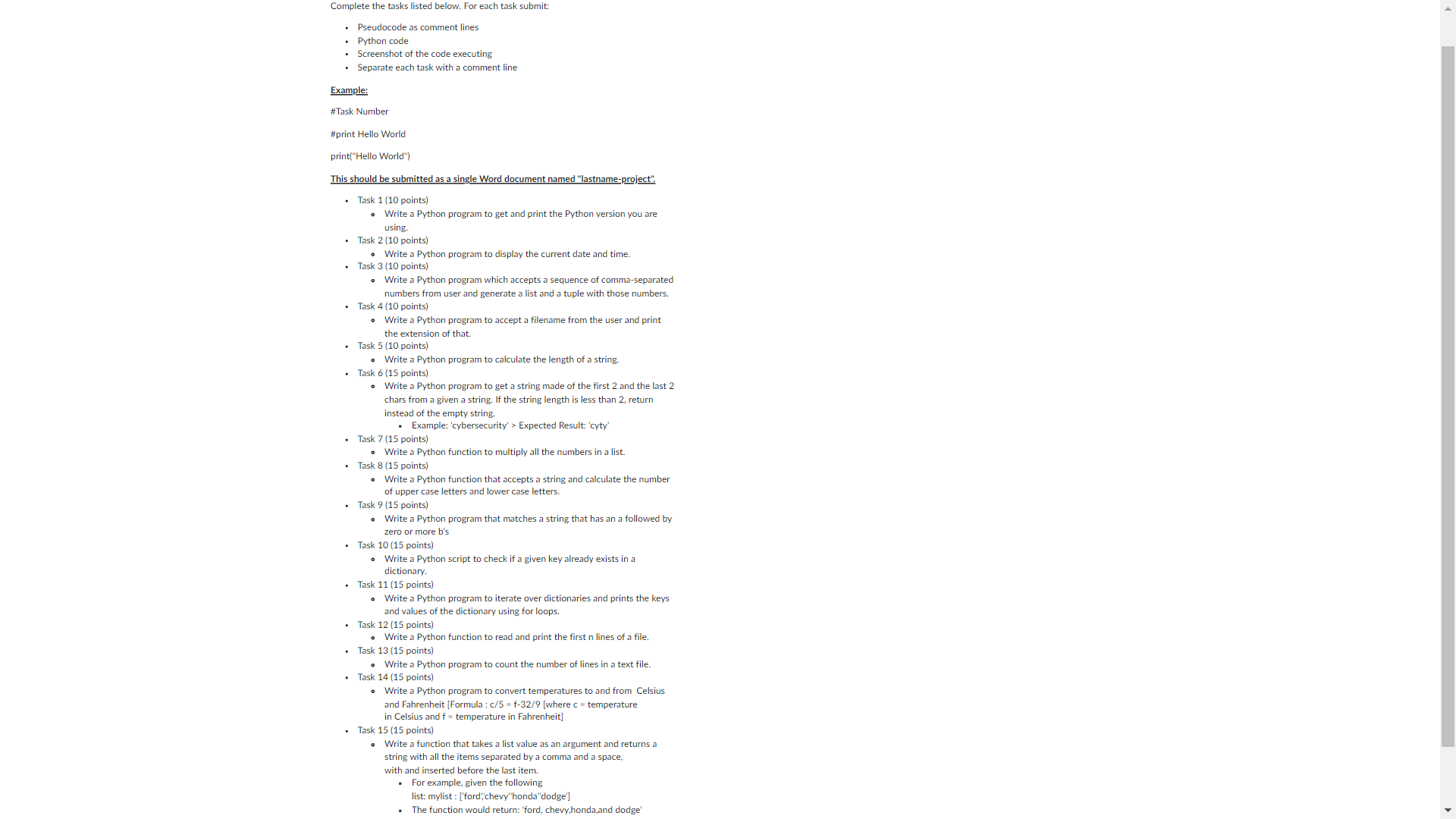 Solved - Python code - Screenshot of the code executing - | Chegg.com