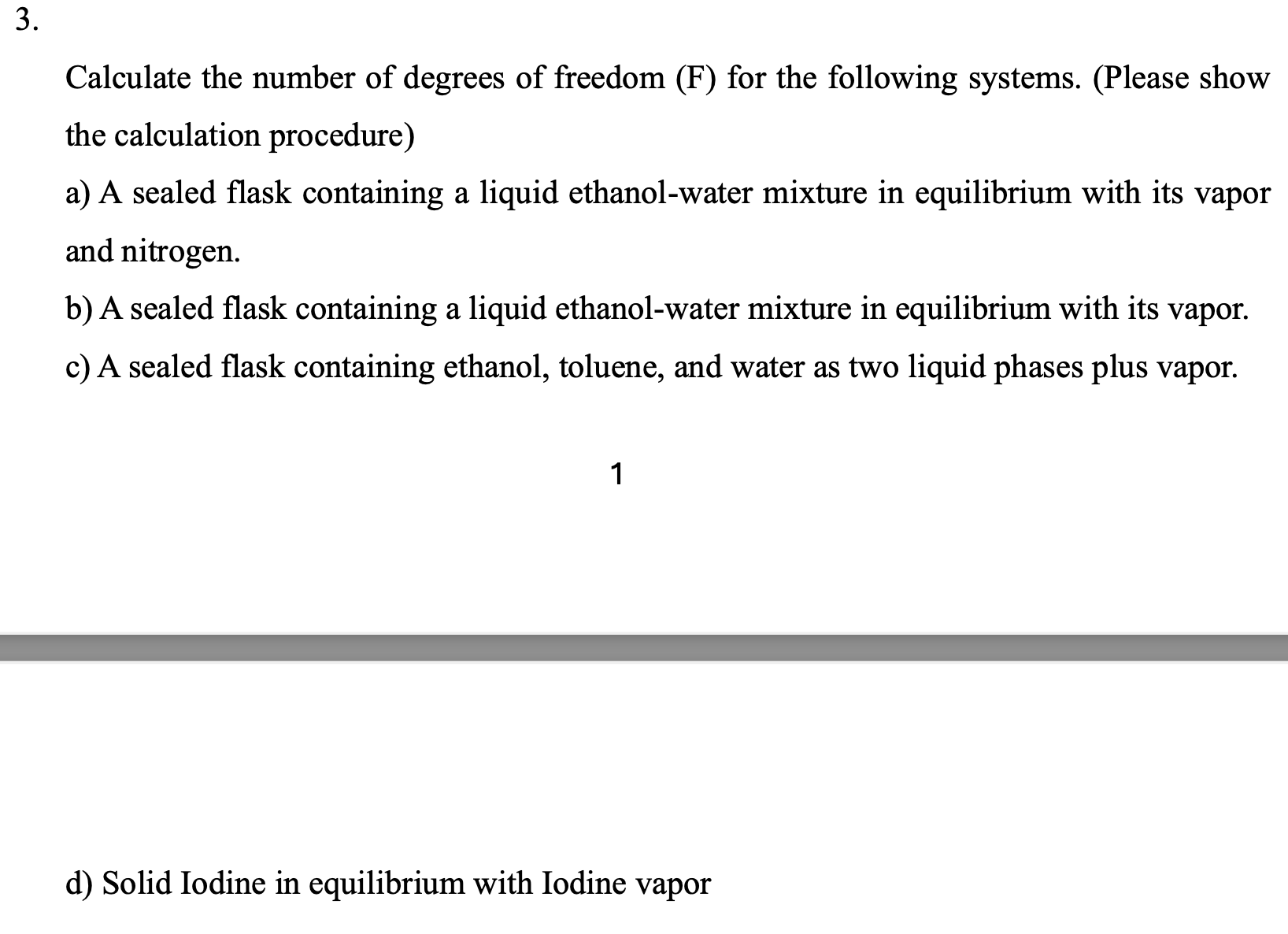 DEGREES OF FREEDOM EQUATION CHEMICAL ENGINEERING visual data 5