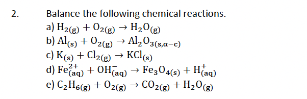 Solved The chemical reaction Fe(aq)2++OH(aq)−→Fe3O4( | Chegg.com