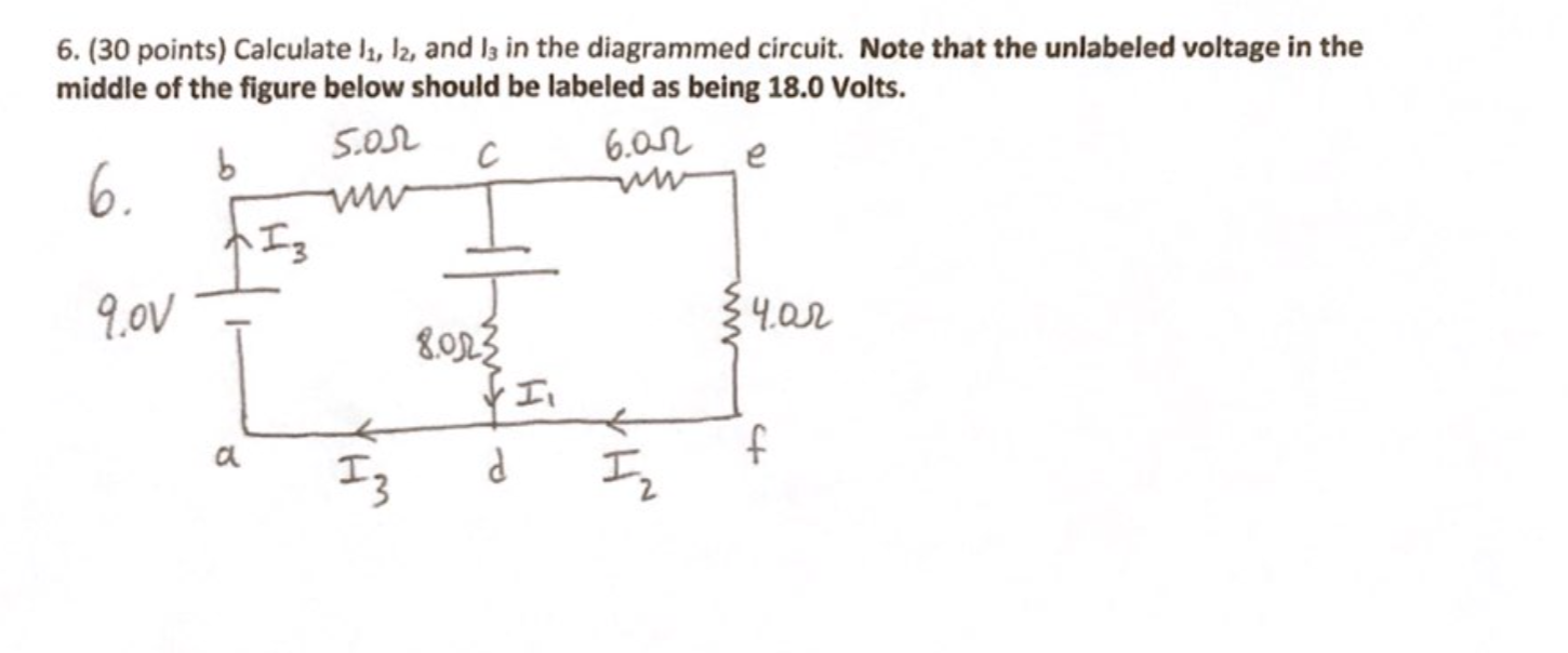 Solved 6. (30 points) Calculate 12, 12, and 13 in the | Chegg.com