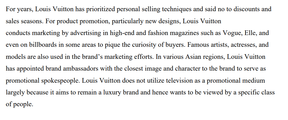 Solved LVMH and Luxury Goods Marketing LY VMI Moet