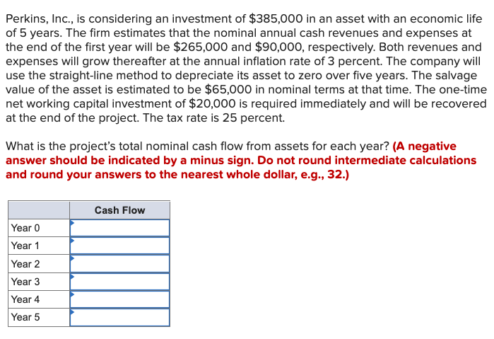 solved-perkins-inc-is-considering-an-investment-of-chegg