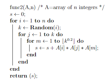 Solved Give the asymptotic running time of each of the | Chegg.com