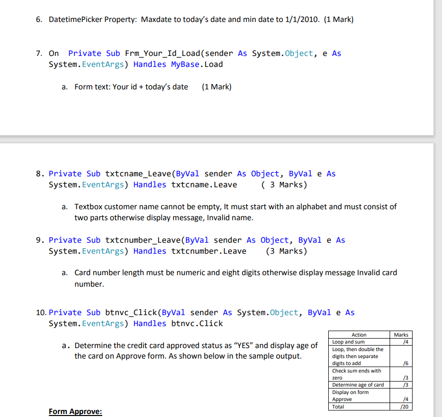 Solved Use visual basic language to solve this solve step by | Chegg.com