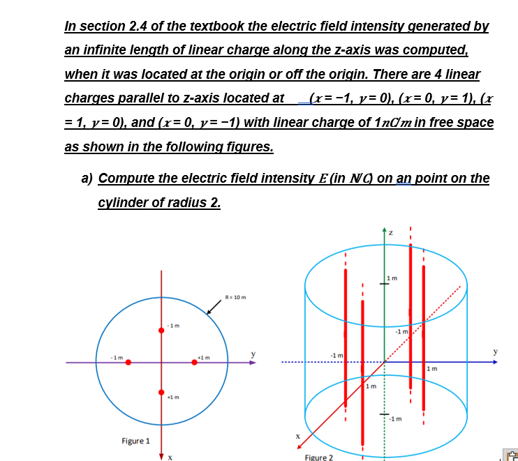 Solved In section 2.4 of the textbook the electric field | Chegg.com