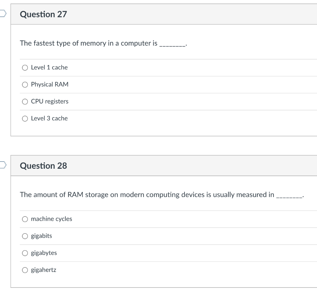 solved-the-fastest-type-of-memory-in-a-computer-is-level-1-chegg