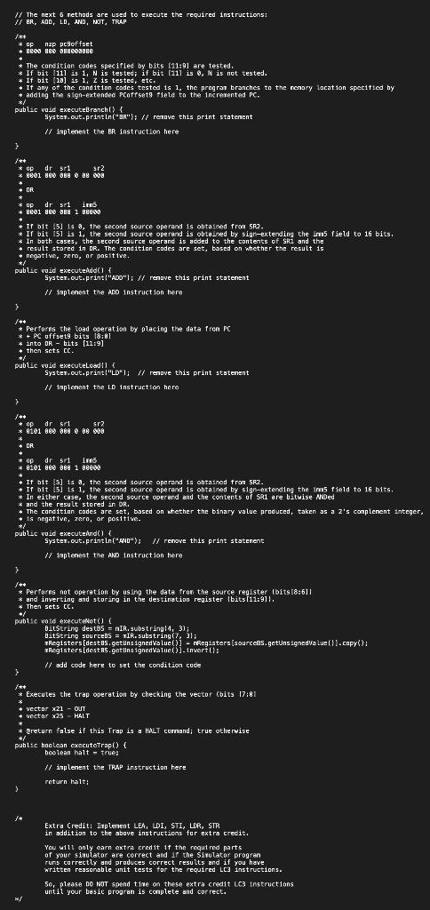 Solved Simulator Instructions: Use the starter code provided | Chegg.com