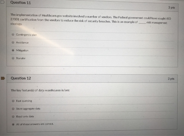 Solved 3 pts Question 5 change management strategies relies | Chegg.com