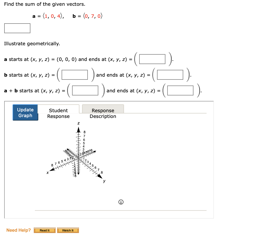 Solved Let V = (a, -b) As Shown Below, With A And B Positive | Chegg.com