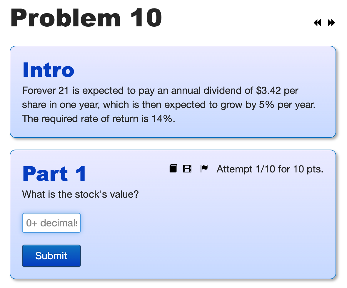 solved-forever-21-is-expected-to-pay-an-annual-dividend-of-chegg-com