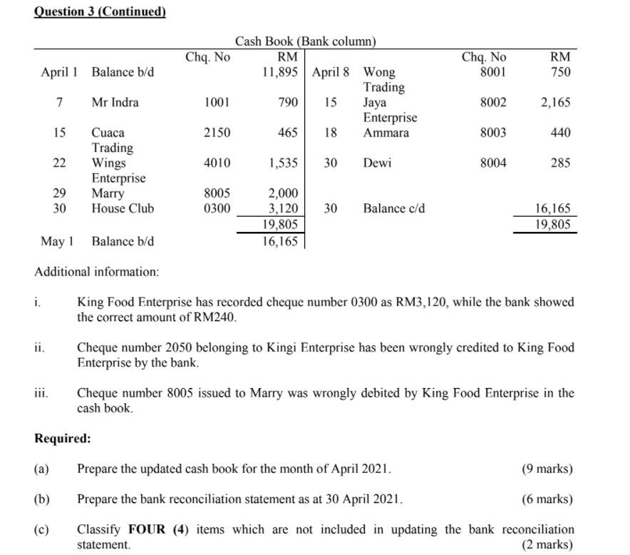 solved-the-bank-statement-and-bank-columns-in-the-cash-book-chegg