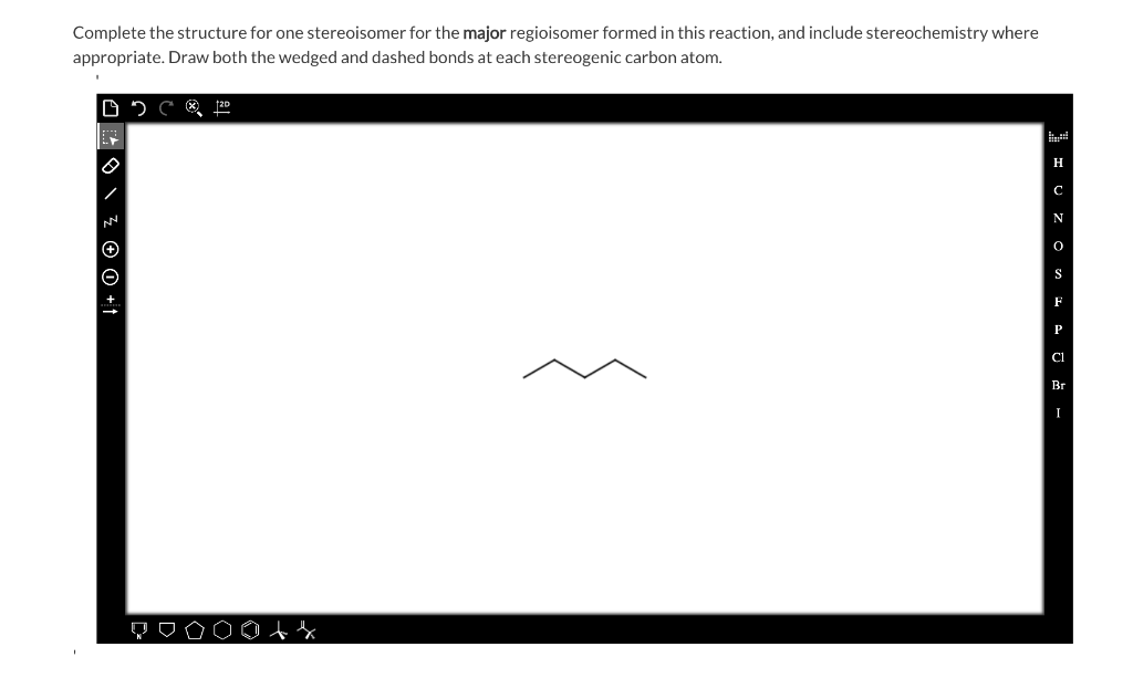 Solved Z 3 Methyl Pent 2 Ene Is Reacted With Br2 In Ch3oh