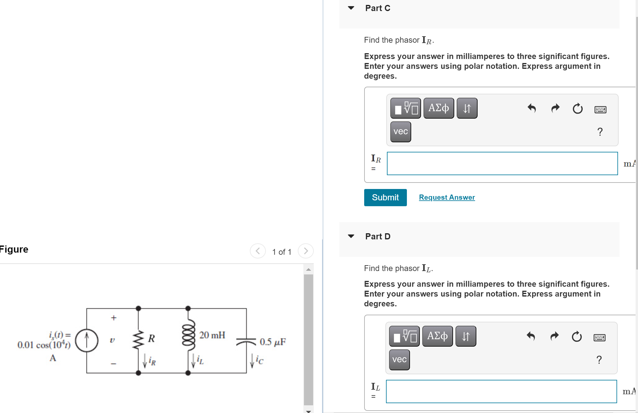 Solved Consider the circuit shown in figure below. Assume | Chegg.com