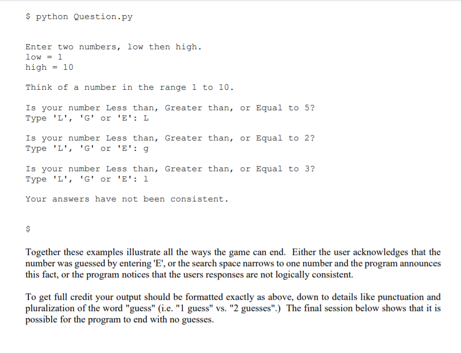 In this assignment you will write a Python program | Chegg.com