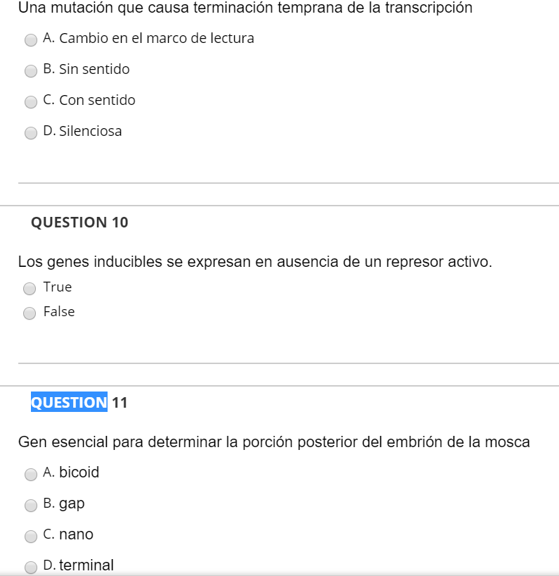Una Mutaci n Que Causa Terminaci n Temprana De La Chegg