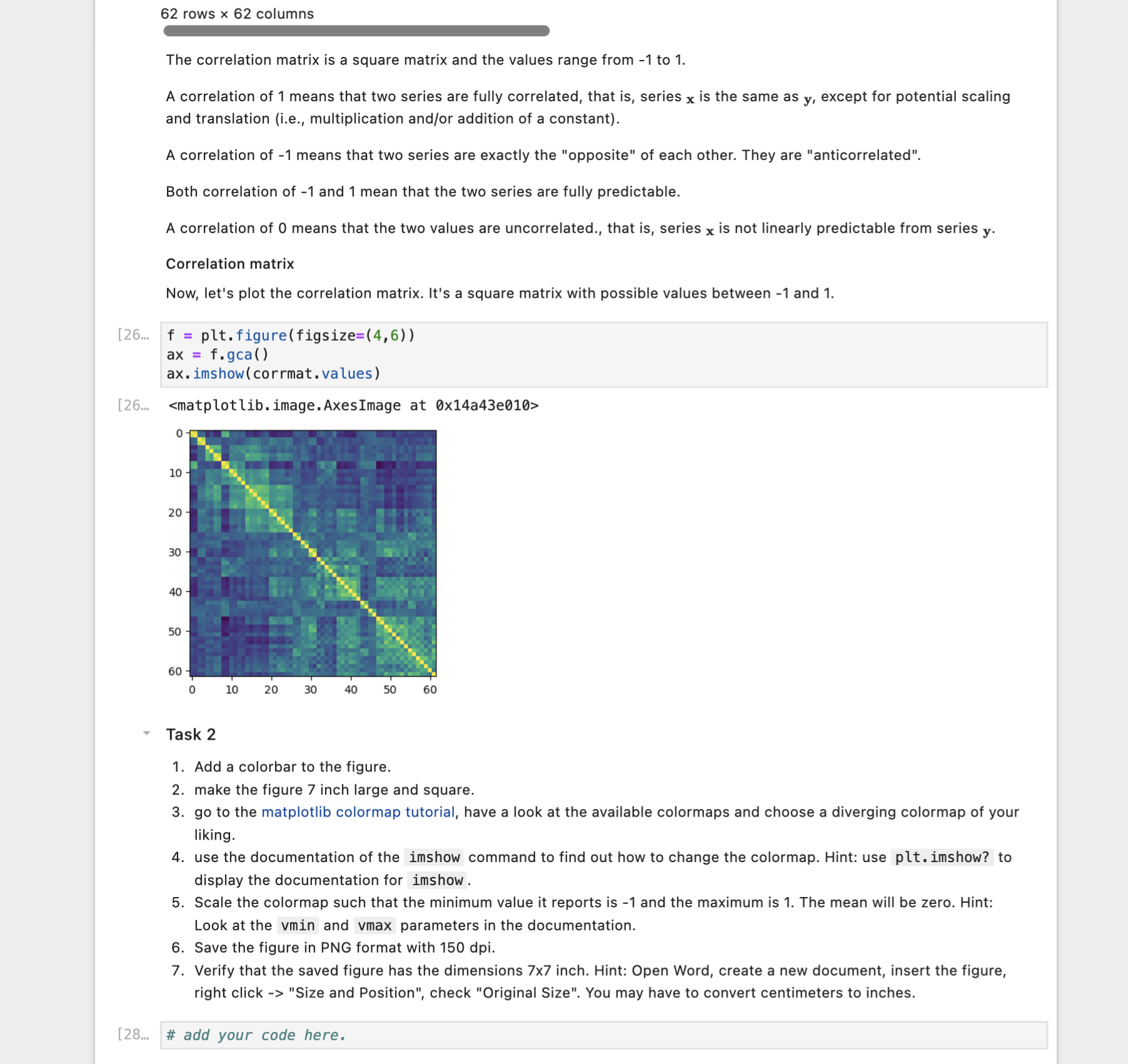 Solved Need task 2 ﻿solution and use Python for code | Chegg.com