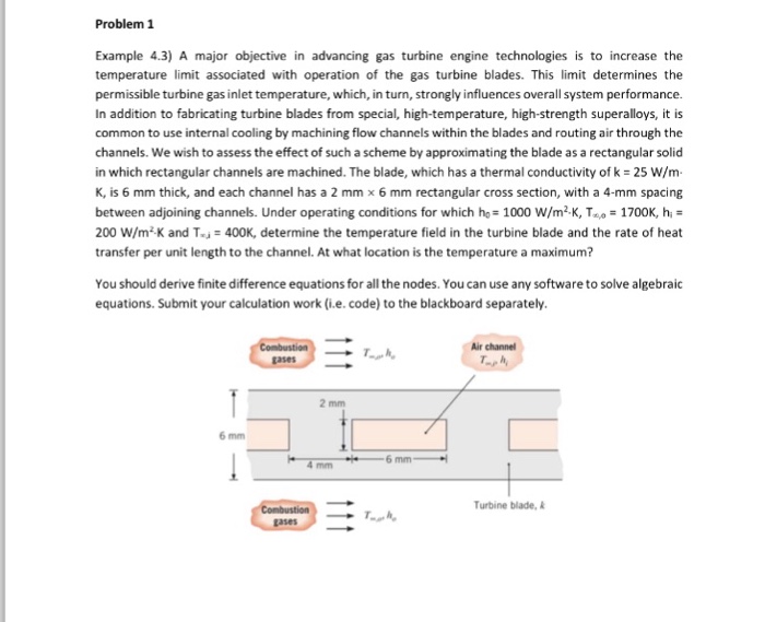 Solved A major objective in advancing gas turbine engine | Chegg.com