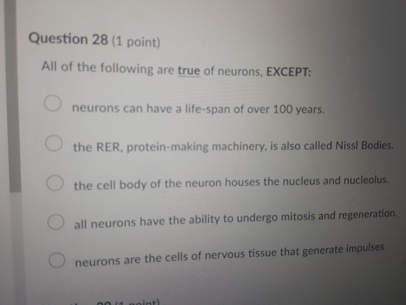 Solved Question 35 (1 point) The ______ is one of the | Chegg.com
