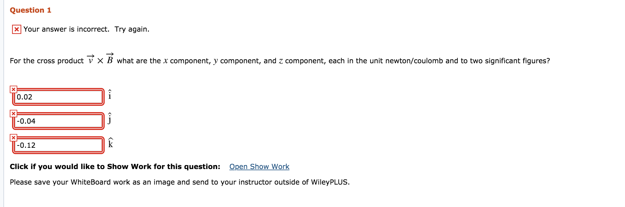Solved A Particle With A Charge Of Q 2 0 X 10 15 C Move Chegg Com