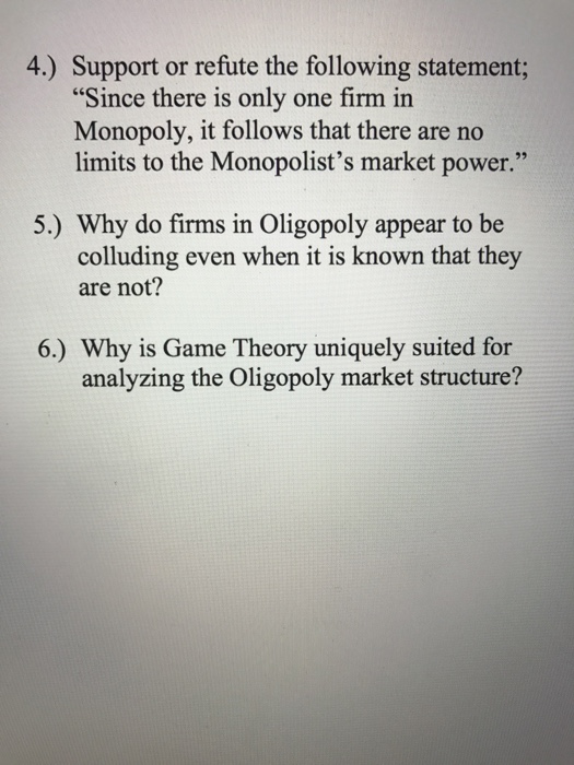 Solved 4.) Support or refute the following statement Since  Chegg.com
