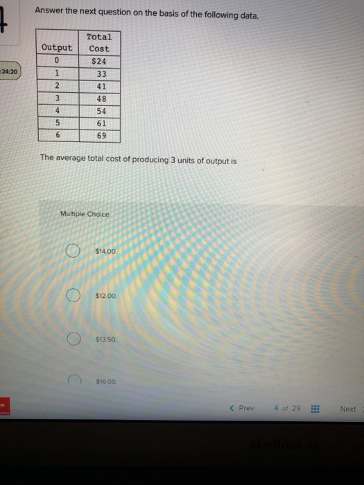 Solved Answer the next question on the basis of the | Chegg.com