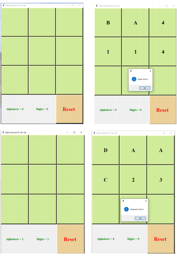 Tic Tac Toe GUI with Python