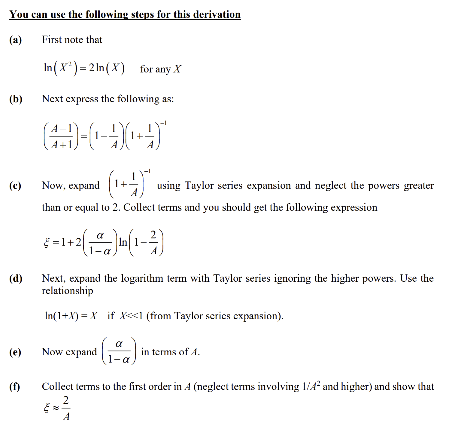 Solved The average logarithmic energy loss (ξ) is given by