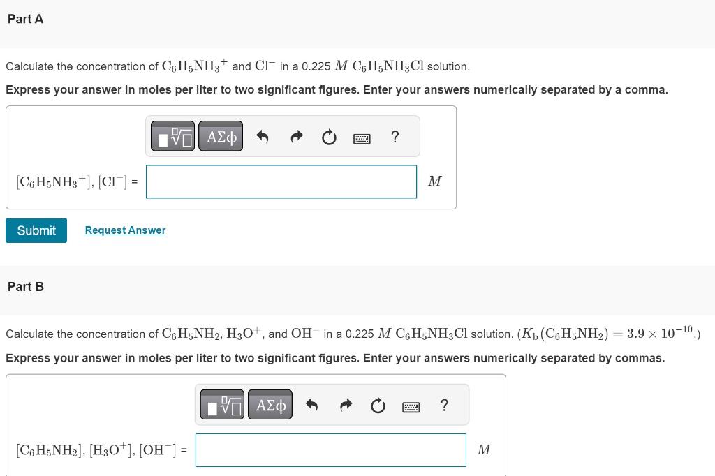 Solved Express your answer in moles per liter to two | Chegg.com